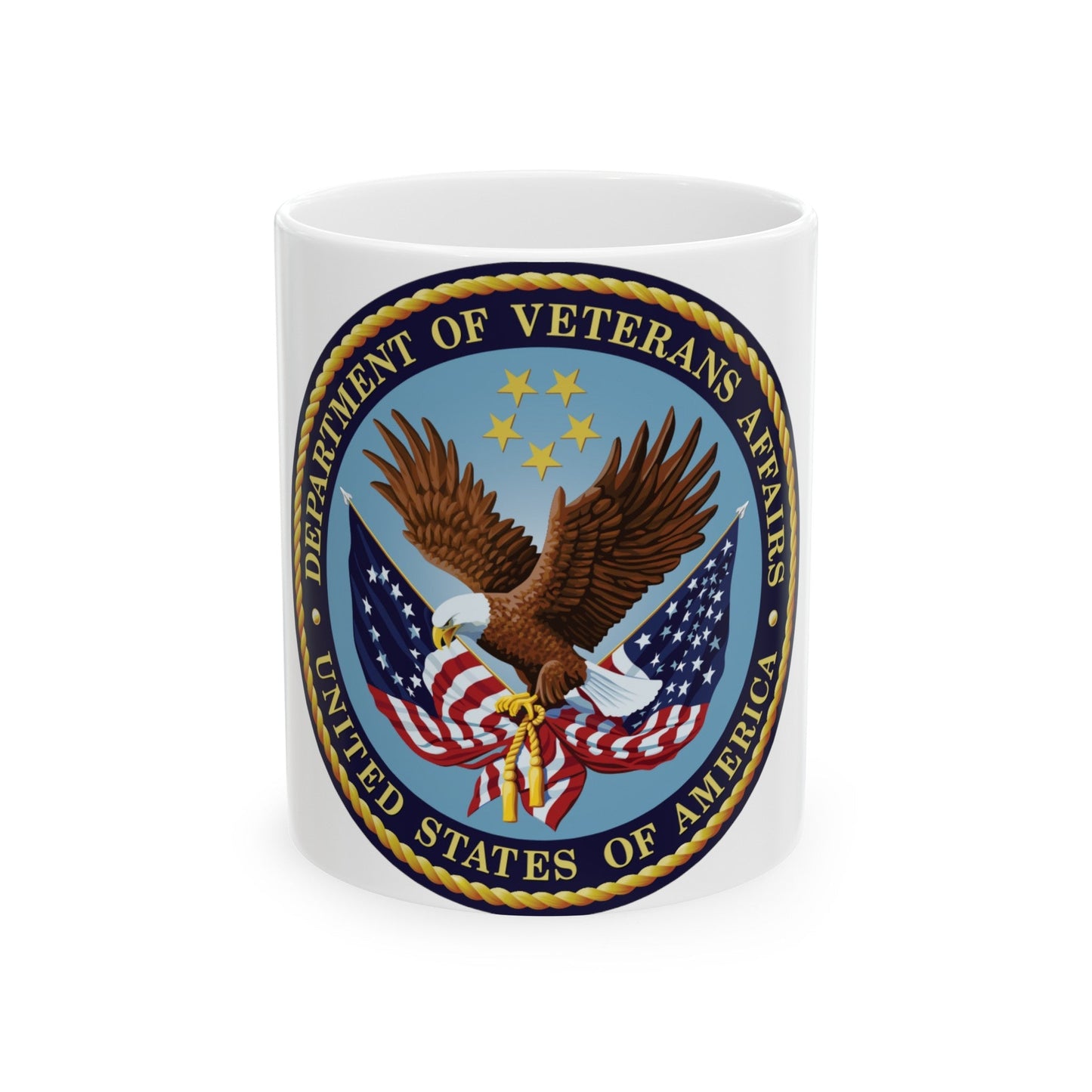 United States Department of Veterans Affairs - White Coffee Mug-11oz-The Sticker Space