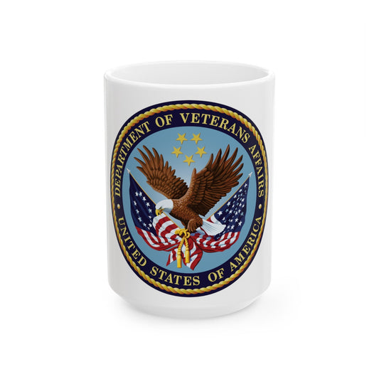 United States Department of Veterans Affairs - White Coffee Mug-15oz-The Sticker Space