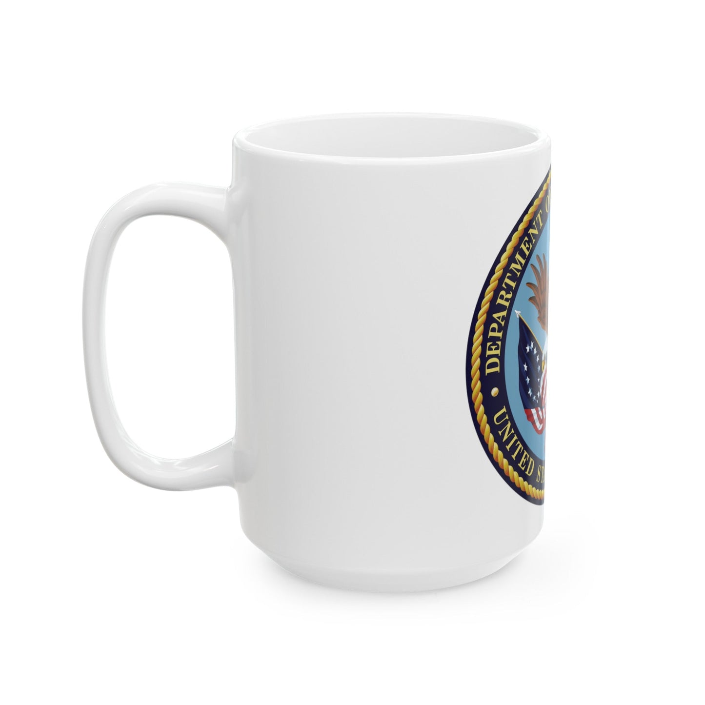 United States Department of Veterans Affairs - White Coffee Mug-The Sticker Space