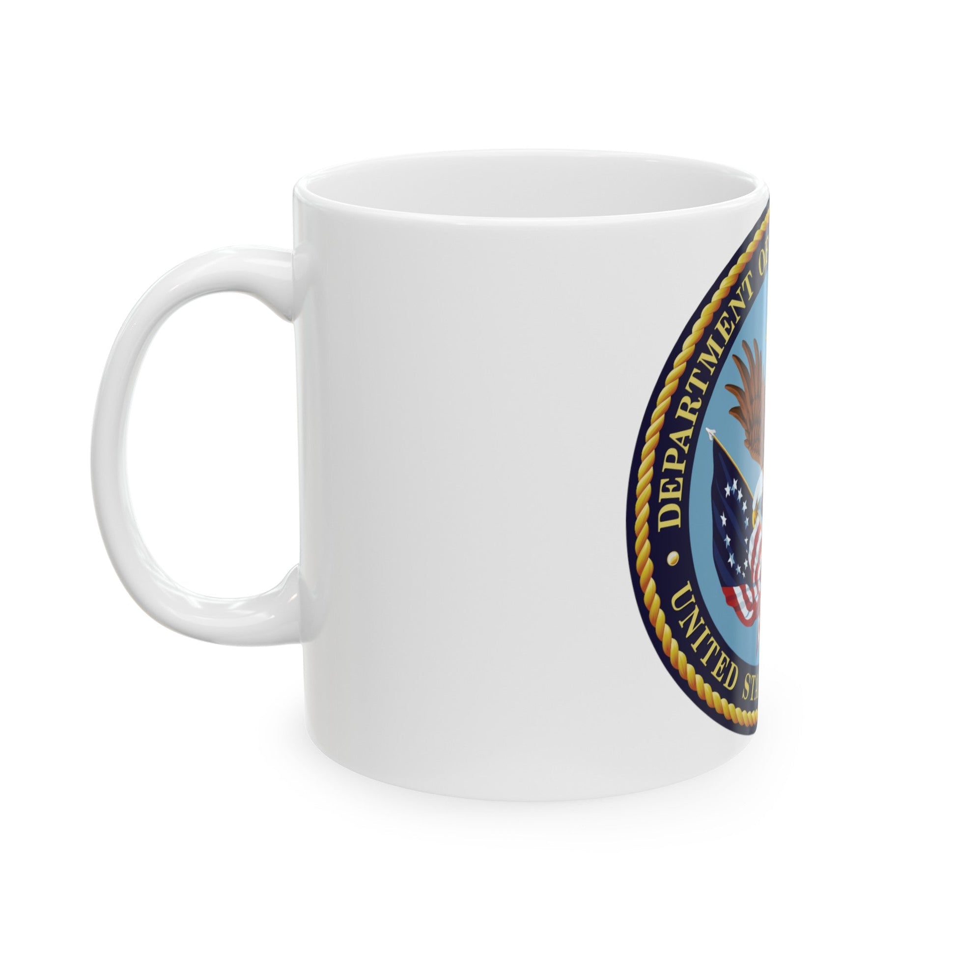 United States Department of Veterans Affairs - White Coffee Mug-The Sticker Space