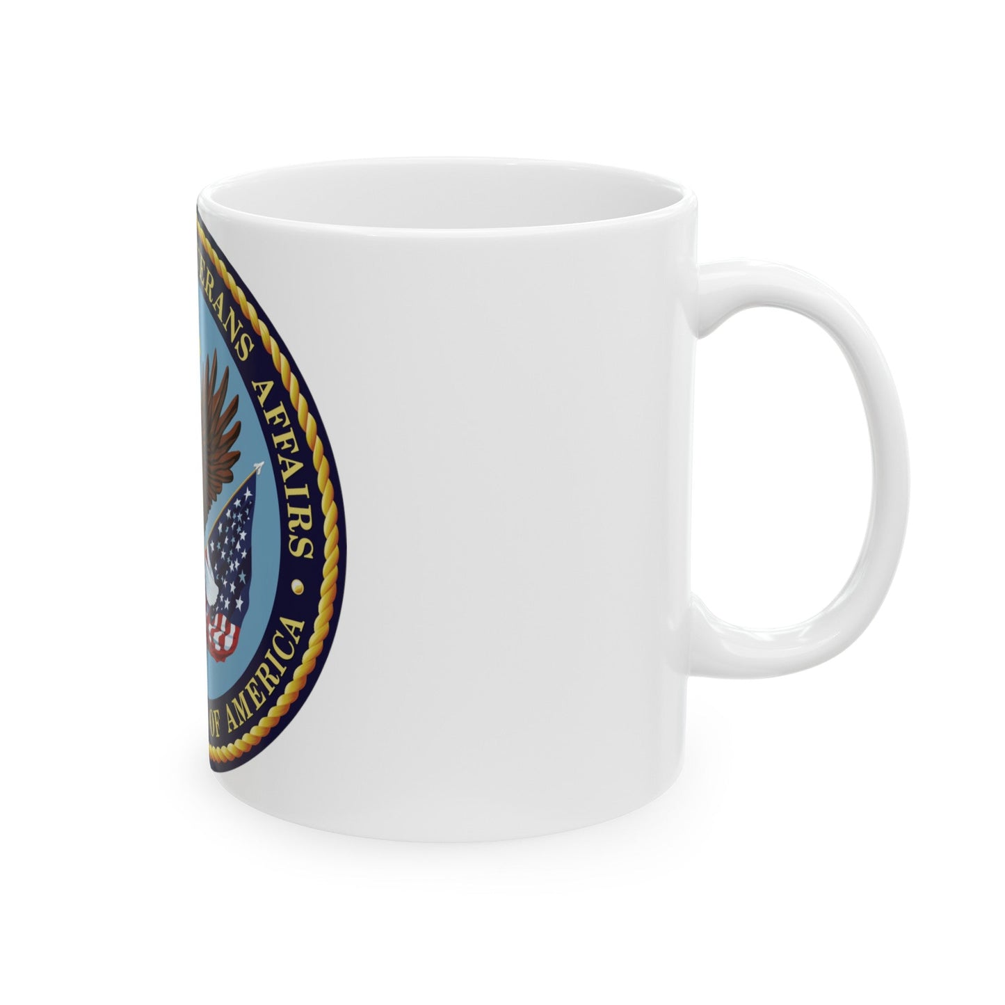 United States Department of Veterans Affairs - White Coffee Mug-The Sticker Space