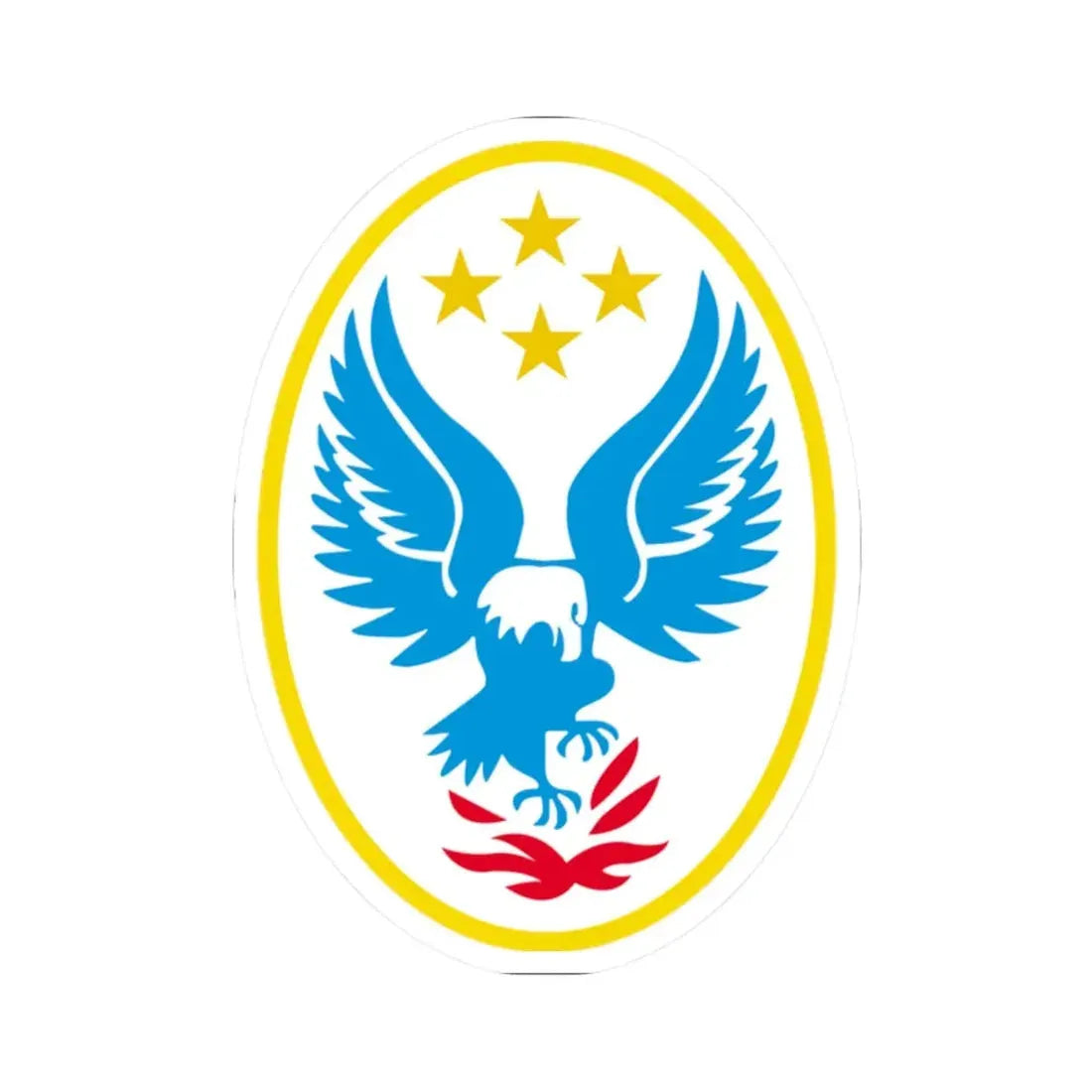 United States Fire Administration - STICKER Vinyl Kiss-Cut Decal 2 Inch White - The Sticker Space