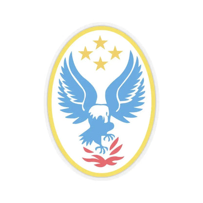 United States Fire Administration - STICKER Vinyl Kiss-Cut Decal 4 Inch Transparent - The Sticker Space