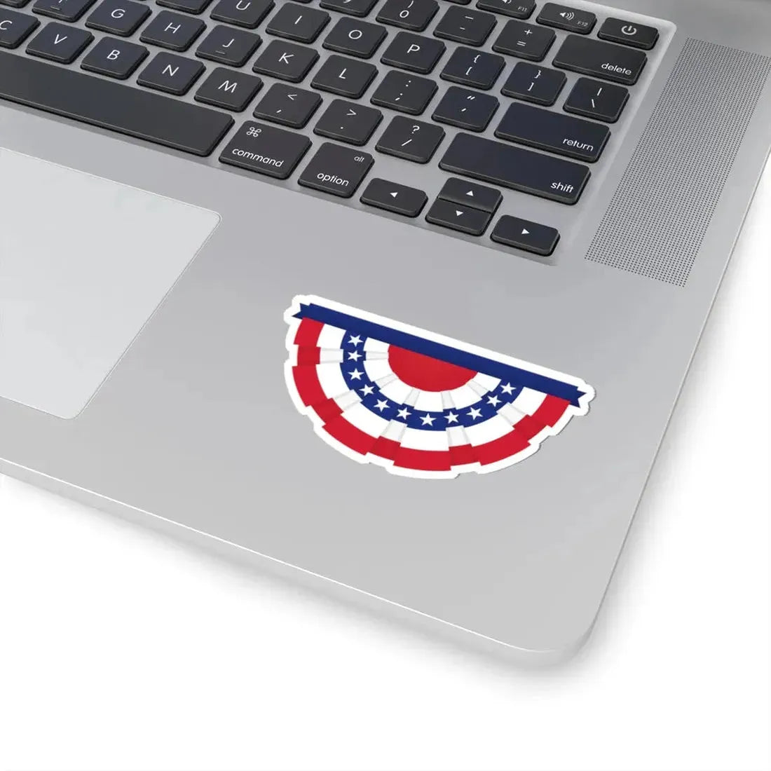 United States flag bunting (United States) STICKER Vinyl Kiss-Cut Decal - The Sticker Space