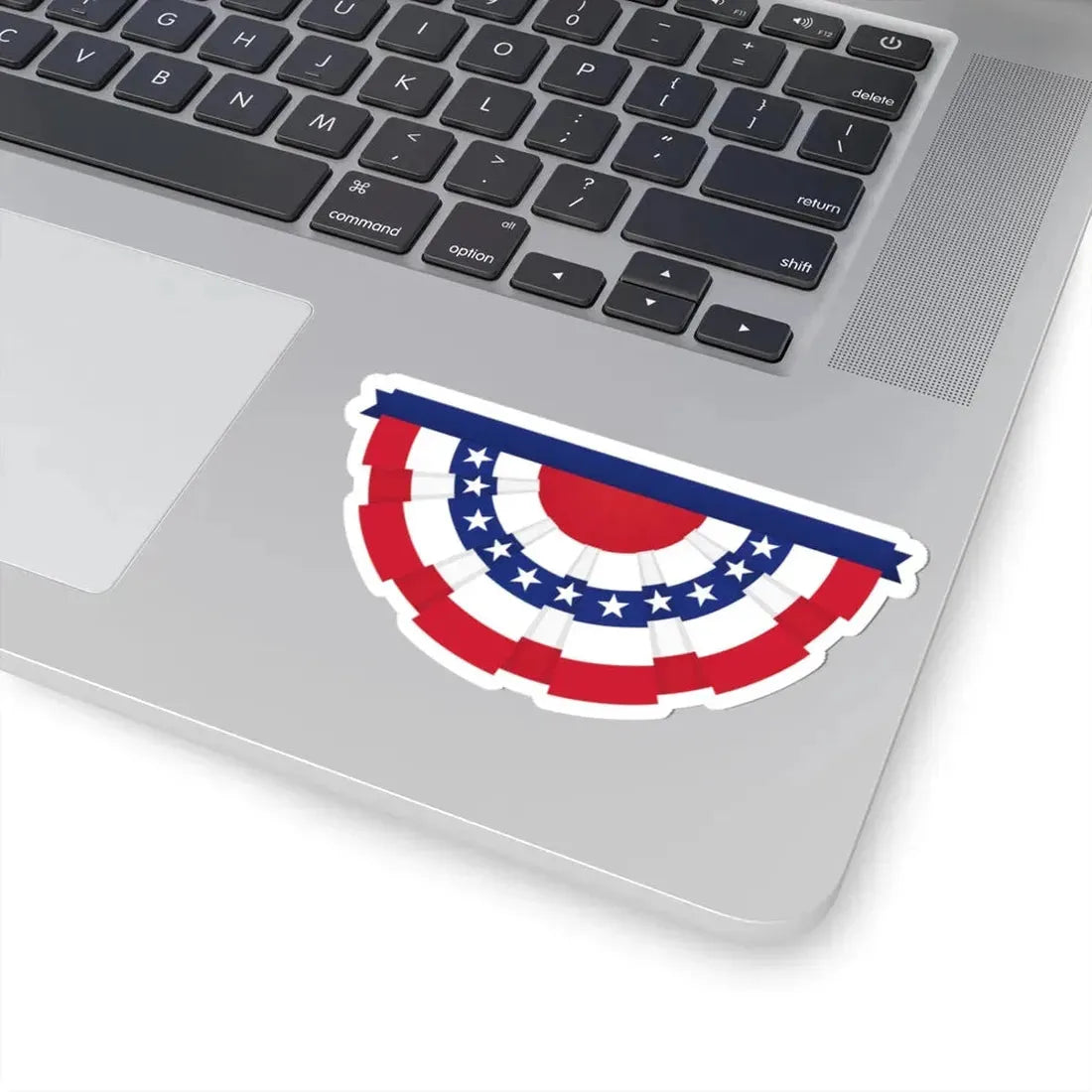 United States flag bunting (United States) STICKER Vinyl Kiss-Cut Decal - The Sticker Space