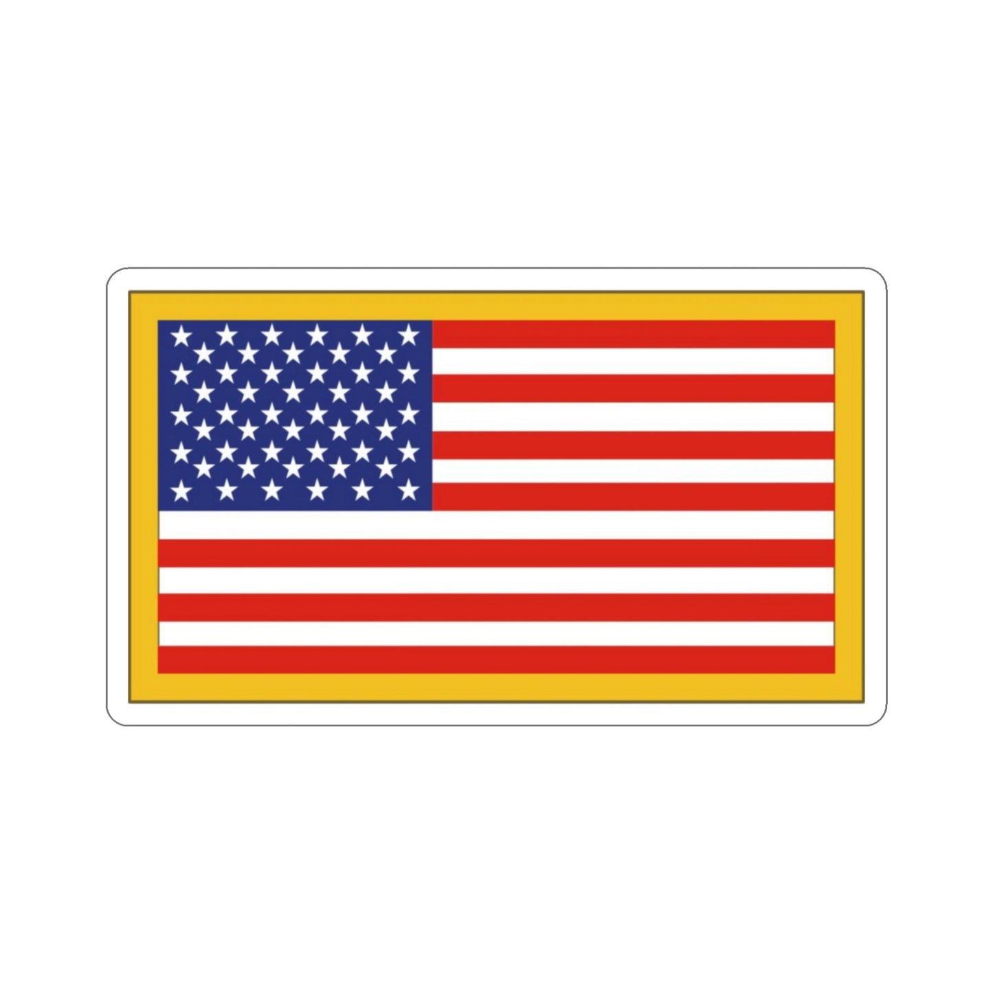 United States Flag (U.S. Army) STICKER Vinyl Die-Cut Decal-3 Inch-The Sticker Space