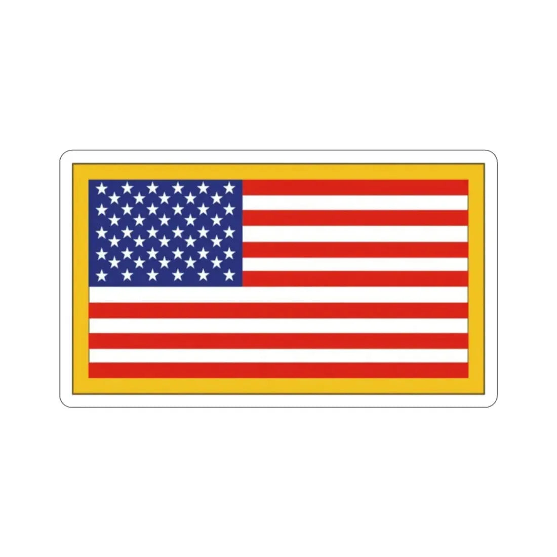 United States Flag (U.S. Army) STICKER Vinyl Die-Cut Decal 2 Inch - The Sticker Space