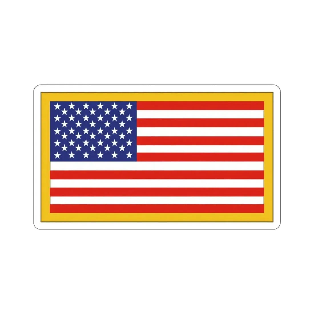 United States Flag (U.S. Army) STICKER Vinyl Die-Cut Decal 5 Inch - The Sticker Space