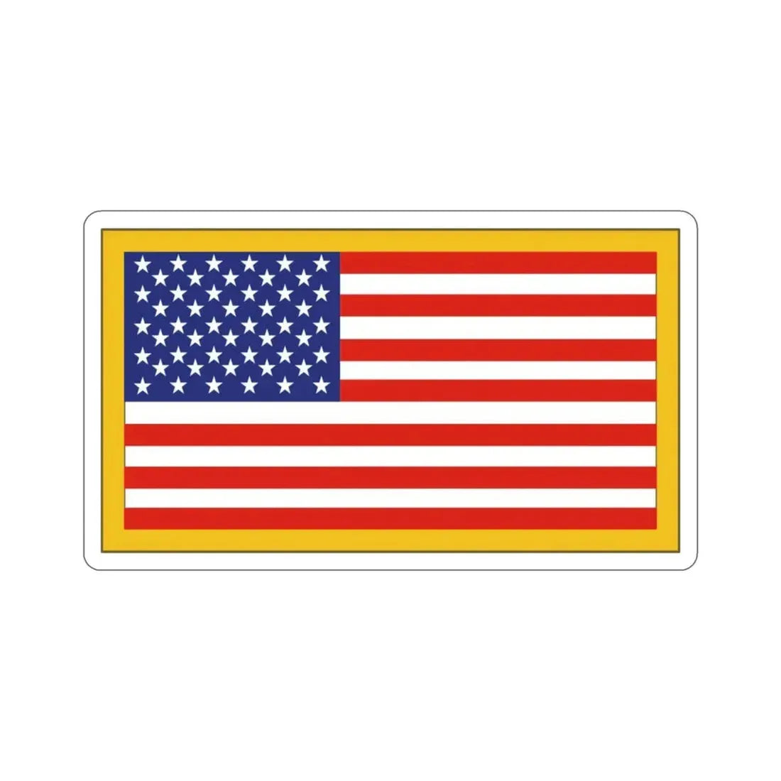 United States Flag (U.S. Army) STICKER Vinyl Die-Cut Decal 6 Inch - The Sticker Space