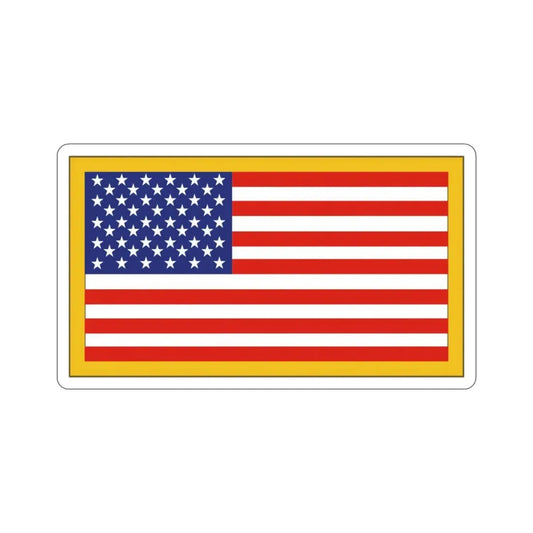 United States Flag (U.S. Army) STICKER Vinyl Die-Cut Decal 6 Inch - The Sticker Space