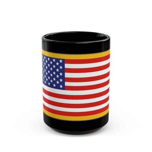 United States Flag.jpg (U.S. Army) Black Coffee Mug-15oz-The Sticker Space