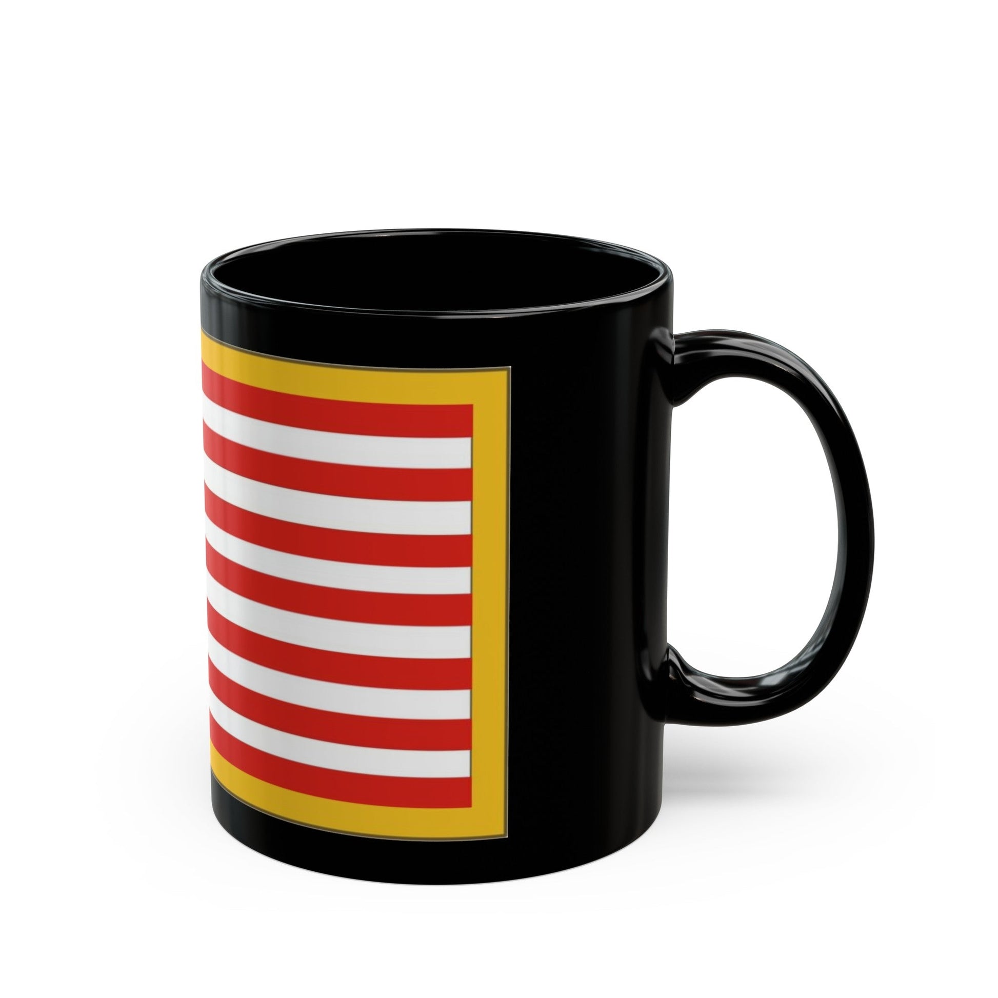 United States Flag.jpg (U.S. Army) Black Coffee Mug-The Sticker Space