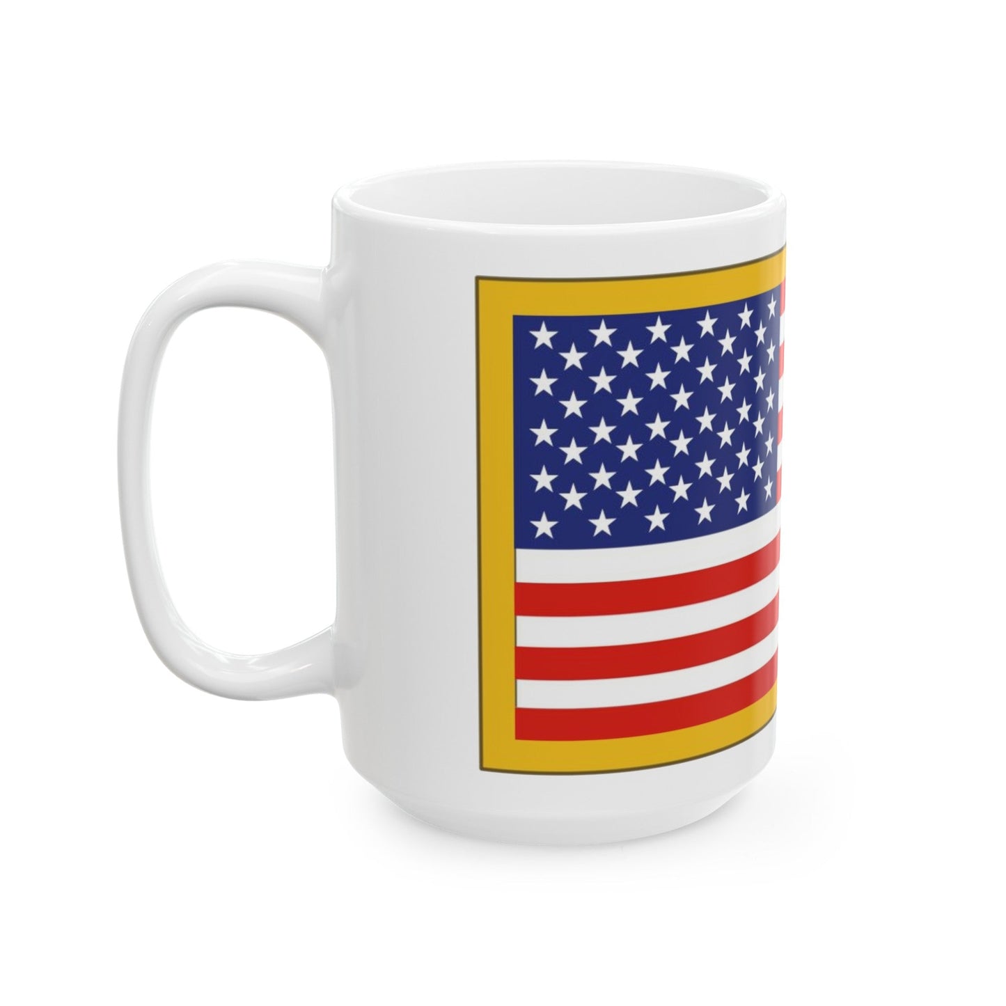 United States Flag.jpg (U.S. Army) White Coffee Mug-The Sticker Space