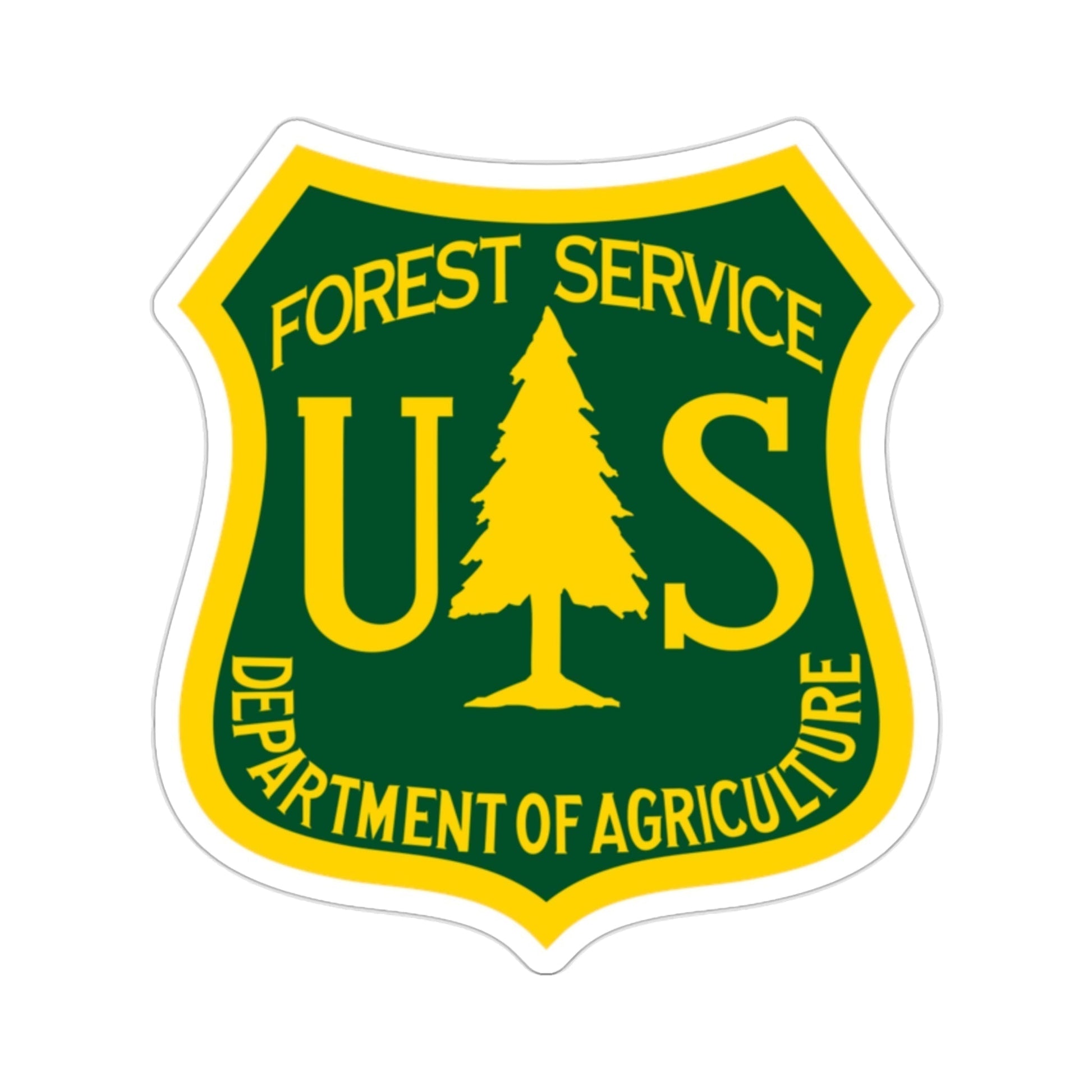 United States Forest Service STICKER Vinyl Die-Cut Decal-2 Inch-The Sticker Space