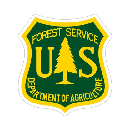 United States Forest Service STICKER Vinyl Die-Cut Decal 2 Inch - The Sticker Space