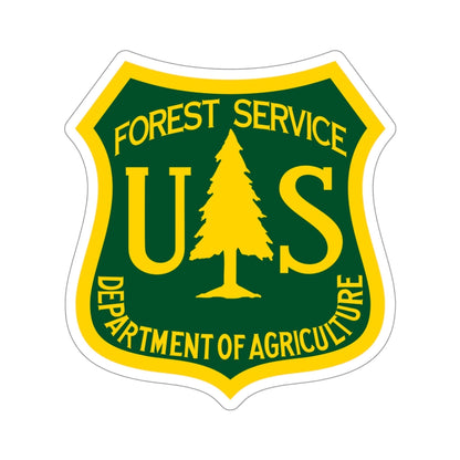 United States Forest Service STICKER Vinyl Die-Cut Decal-4 Inch-The Sticker Space