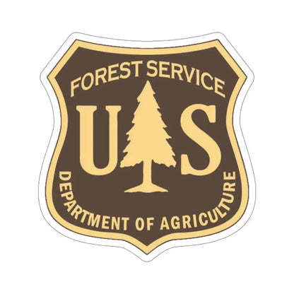 United States Forest Service v2 STICKER Vinyl Die-Cut Decal 4 Inch - The Sticker Space