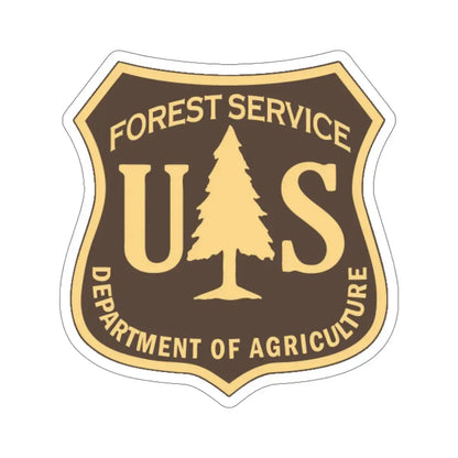 United States Forest Service v2 STICKER Vinyl Die-Cut Decal 5 Inch - The Sticker Space