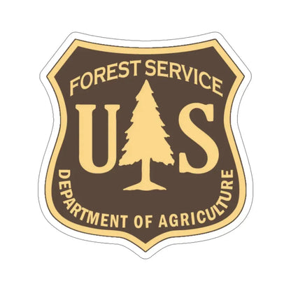 United States Forest Service v2 STICKER Vinyl Die-Cut Decal 6 Inch - The Sticker Space