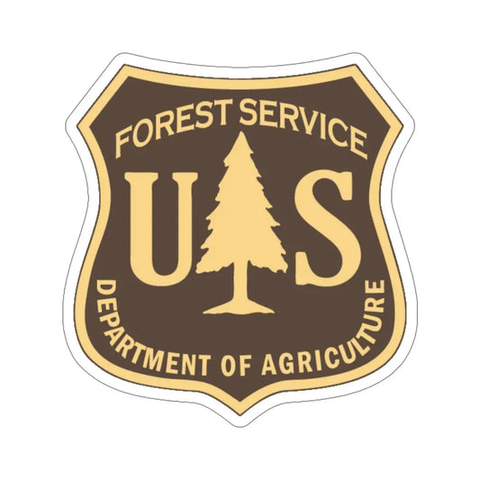 United States Forest Service v2 STICKER Vinyl Die-Cut Decal 6 Inch - The Sticker Space