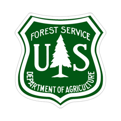 United States Forest Service v3 STICKER Vinyl Die-Cut Decal 2 Inch - The Sticker Space