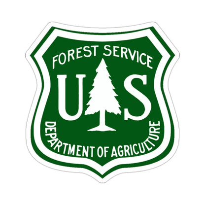 United States Forest Service v3 STICKER Vinyl Die-Cut Decal 2 Inch - The Sticker Space