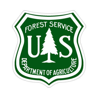 United States Forest Service v3 STICKER Vinyl Die-Cut Decal 3 Inch - The Sticker Space