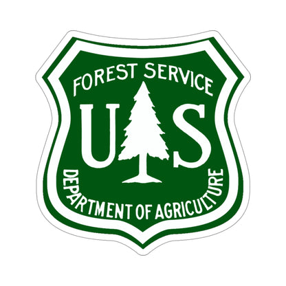 United States Forest Service v3 STICKER Vinyl Die-Cut Decal-4 Inch-The Sticker Space