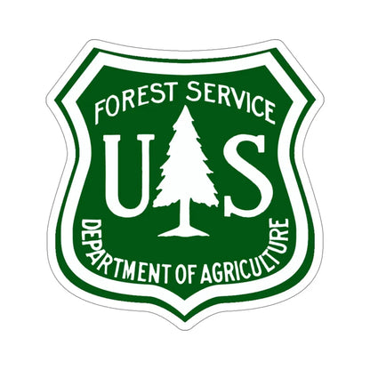 United States Forest Service v3 STICKER Vinyl Die-Cut Decal 5 Inch - The Sticker Space
