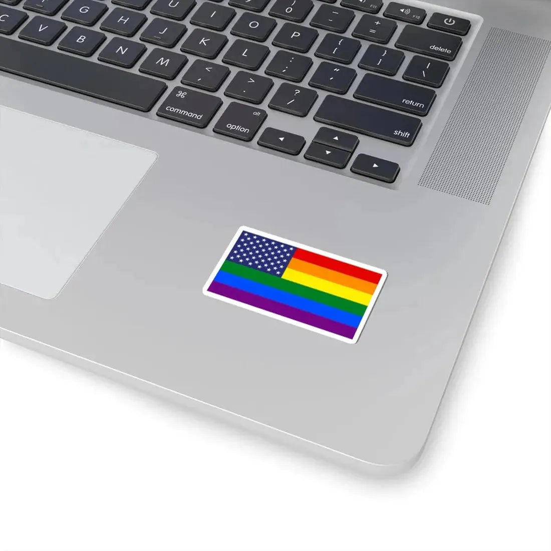 United States Gay Pride flag (United States) STICKER Vinyl Kiss-Cut Decal - The Sticker Space