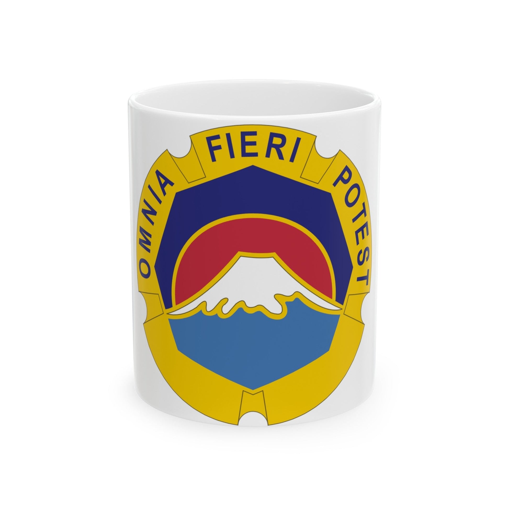 United States Japan distinctive unit insignia (U.S. Army) White Coffee Mug-11oz-The Sticker Space