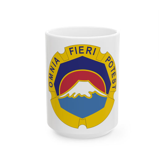 United States Japan distinctive unit insignia (U.S. Army) White Coffee Mug-15oz-The Sticker Space