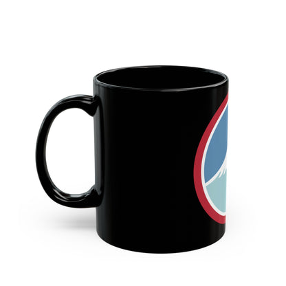 United States Japan Shoulder sleeve insignia (U.S. Army) Black Coffee Mug-The Sticker Space