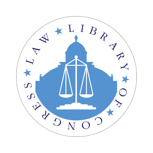 United States Law Library Of Congress STICKER Vinyl Die-Cut Decal-6 Inch-The Sticker Space