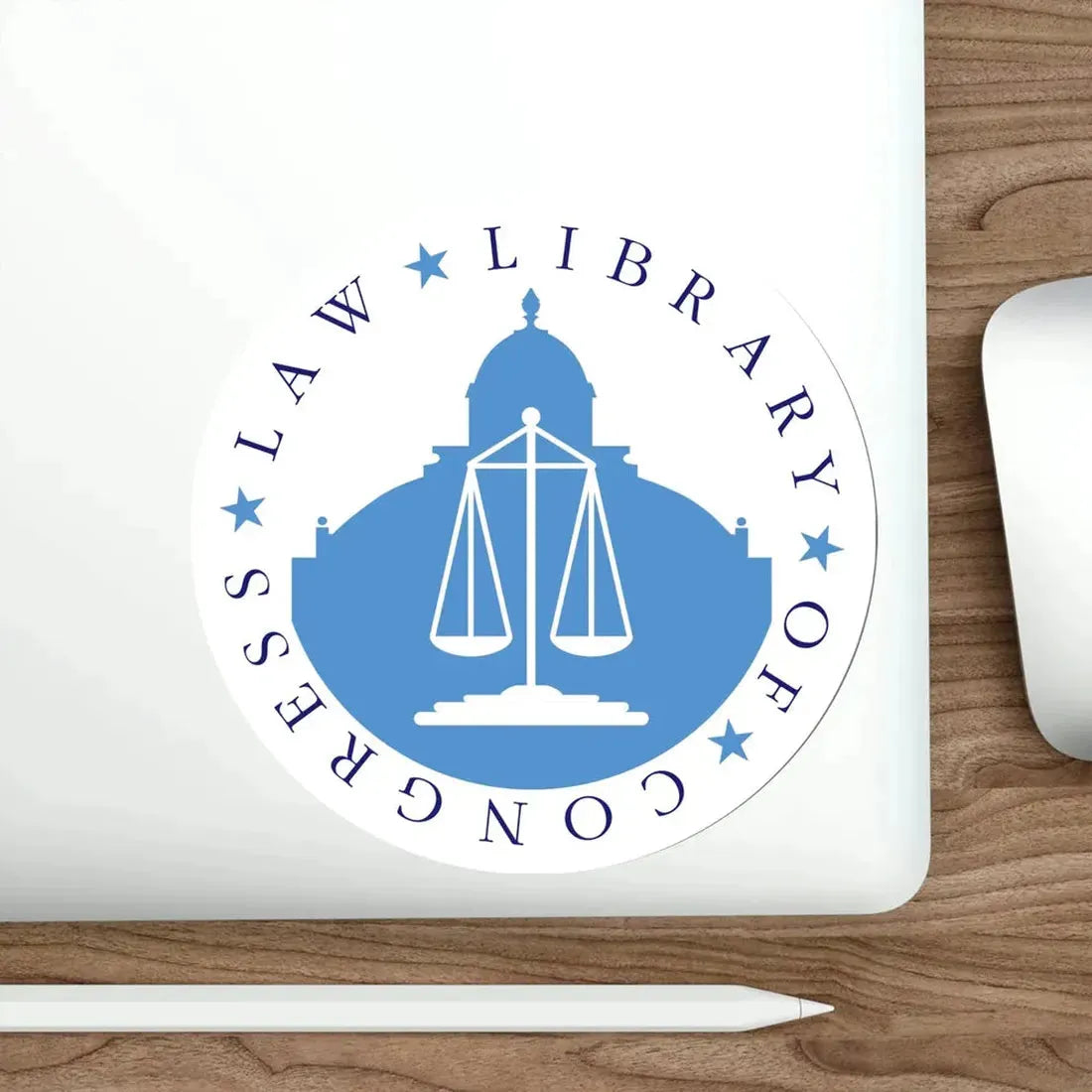 United States Law Library Of Congress STICKER Vinyl Die-Cut Decal - The Sticker Space