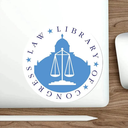 United States Law Library Of Congress STICKER Vinyl Die-Cut Decal - The Sticker Space