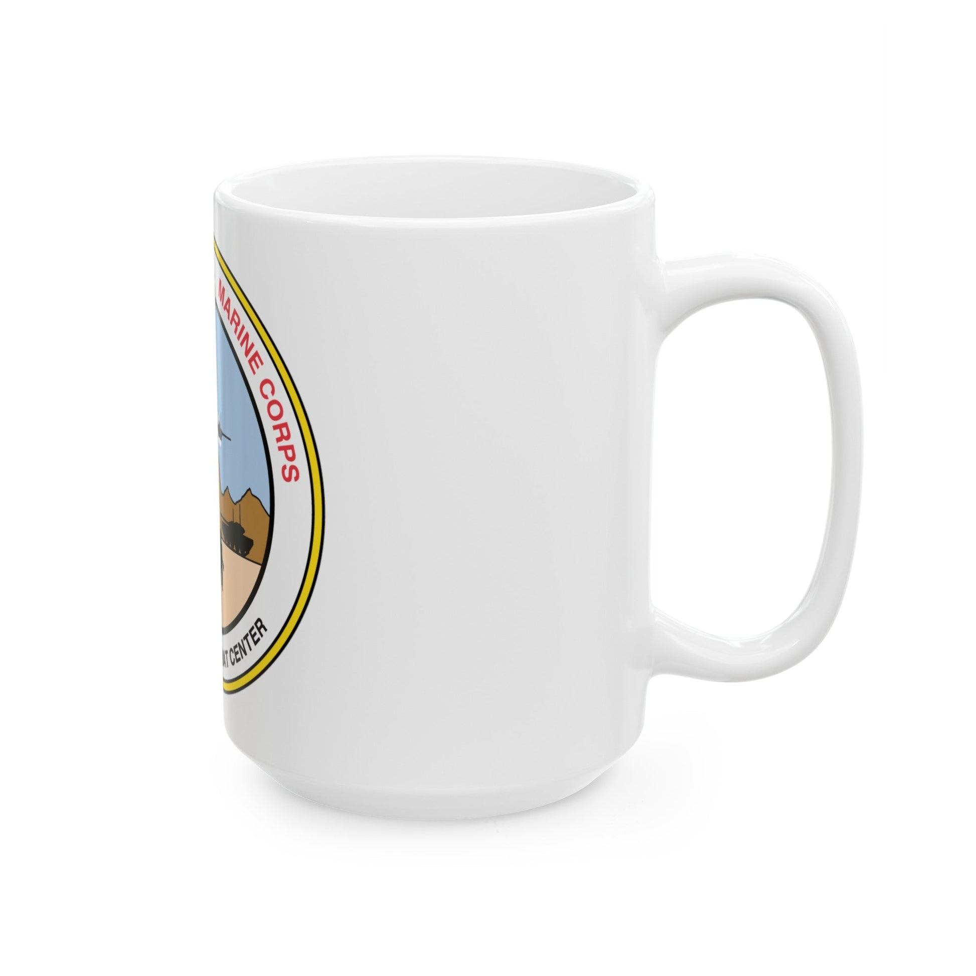 United States Marine Corps Air Ground Combat Center (USMC) White Coffee Mug-The Sticker Space