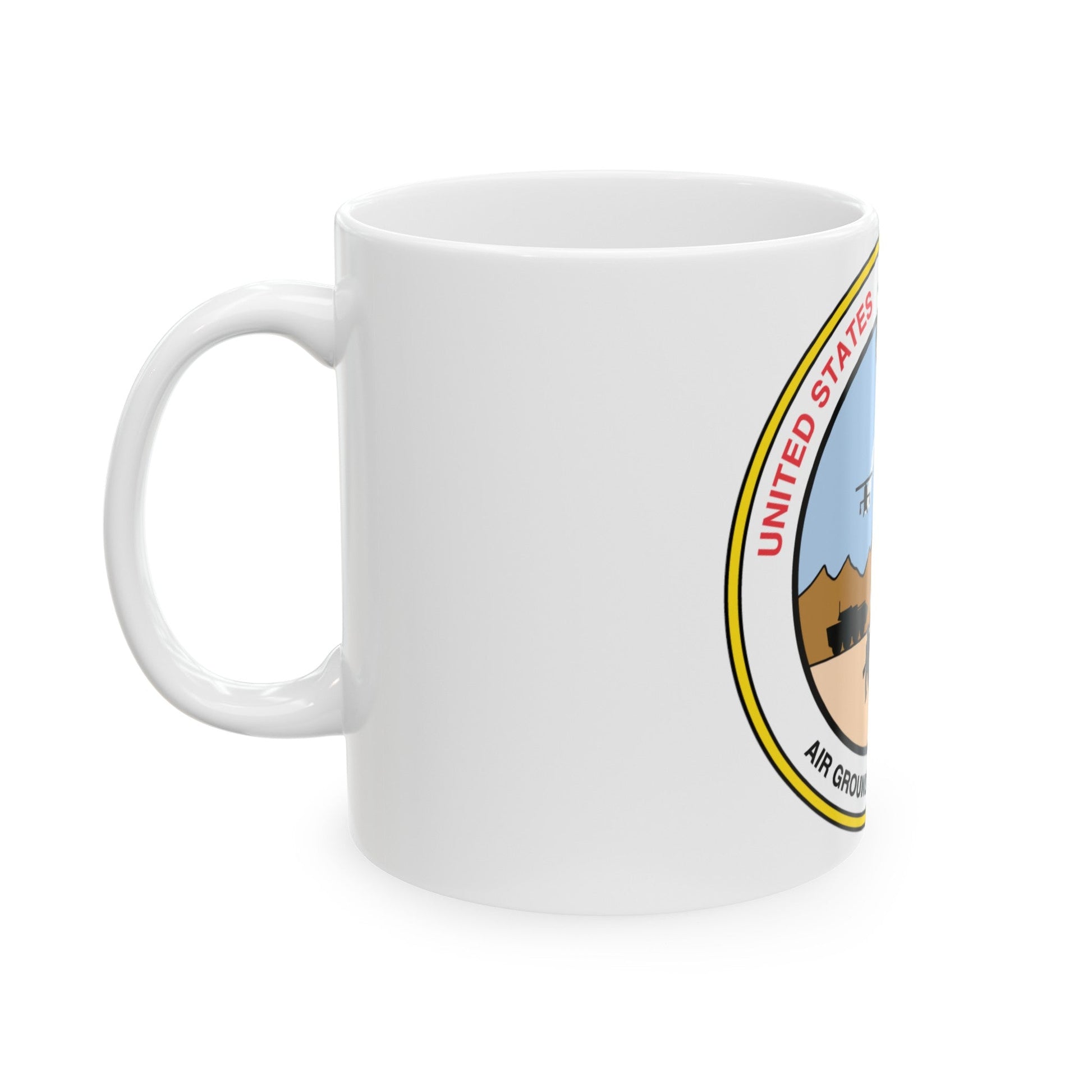 United States Marine Corps Air Ground Combat Center (USMC) White Coffee Mug-The Sticker Space