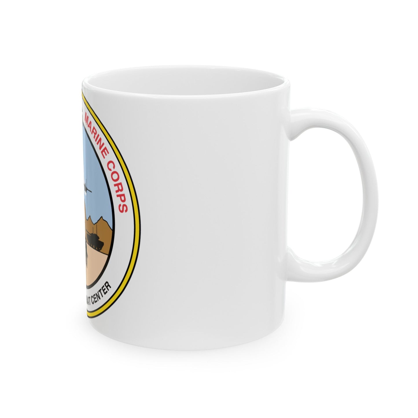 United States Marine Corps Air Ground Combat Center (USMC) White Coffee Mug-The Sticker Space