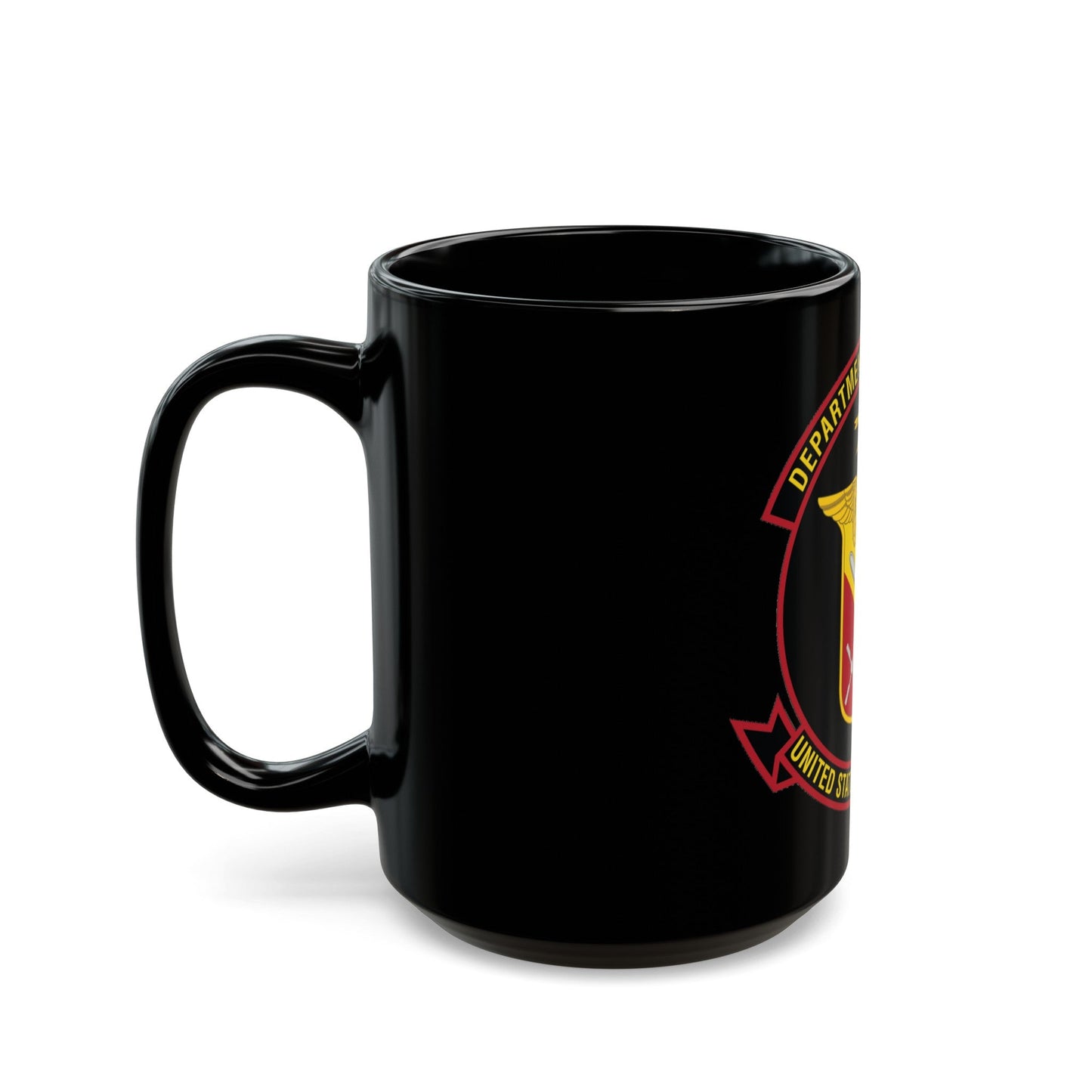 United States Marine Corps Aviation (USMC) Black Coffee Mug-The Sticker Space