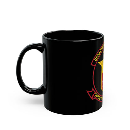 United States Marine Corps Aviation (USMC) Black Coffee Mug-The Sticker Space