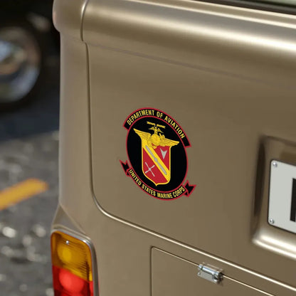 United States Marine Corps Aviation (USMC) Transparent STICKER Die-Cut Vinyl Decal - The Sticker Space
