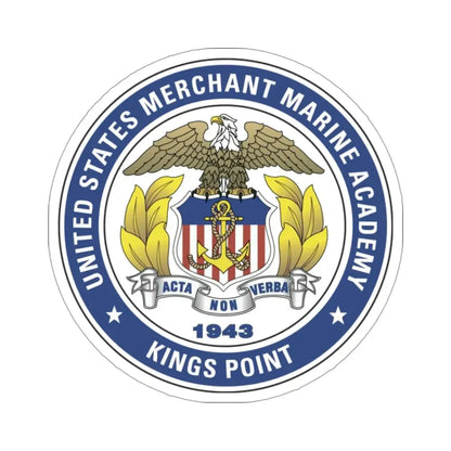 United States Merchant Marine Academy STICKER Vinyl Die-Cut Decal 3 Inch - The Sticker Space