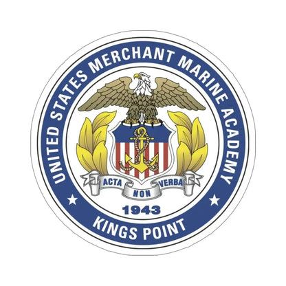 United States Merchant Marine Academy STICKER Vinyl Die-Cut Decal 5 Inch - The Sticker Space