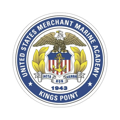 United States Merchant Marine Academy STICKER Vinyl Die-Cut Decal 6 Inch - The Sticker Space