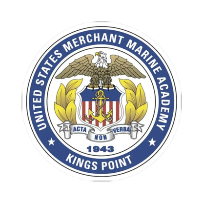 United States Merchant Marine Academy - STICKER Vinyl Kiss-Cut Decal 2 Inch White - The Sticker Space