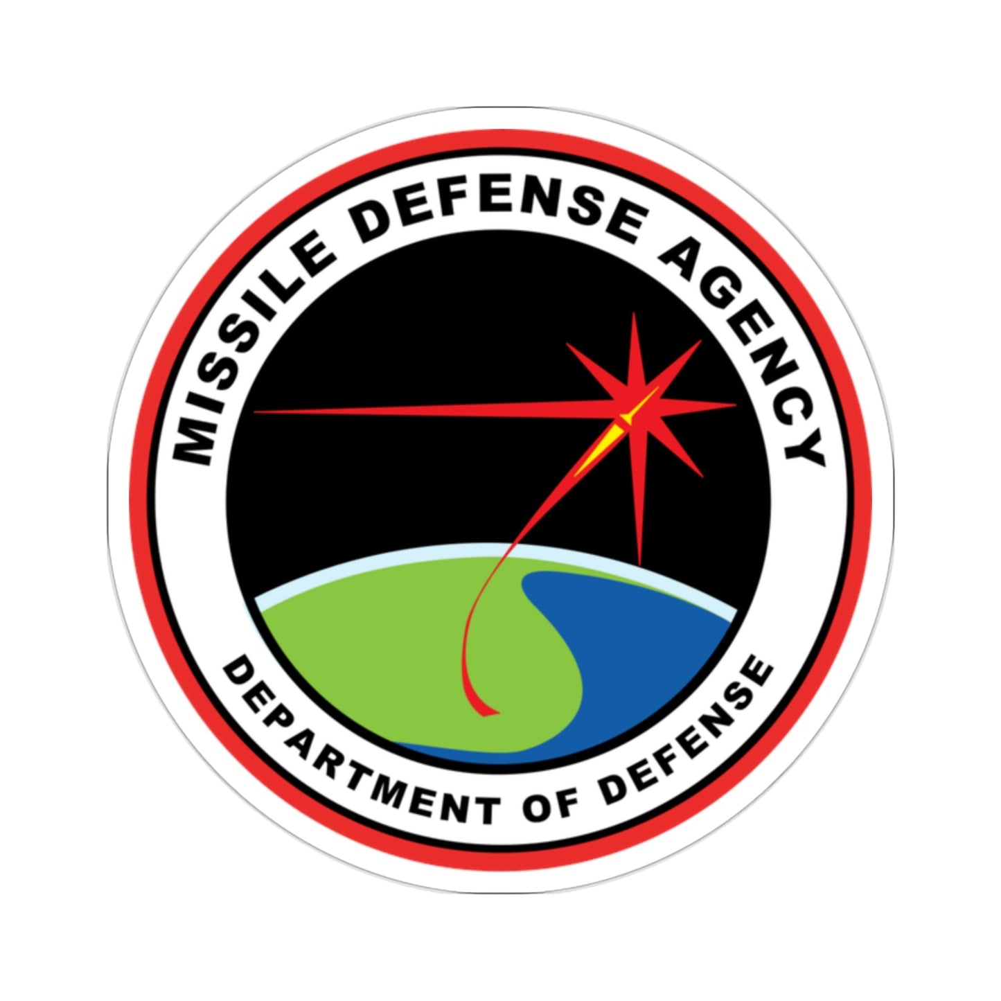 United States Missile Defense Agency STICKER Vinyl Die-Cut Decal-2 Inch-The Sticker Space