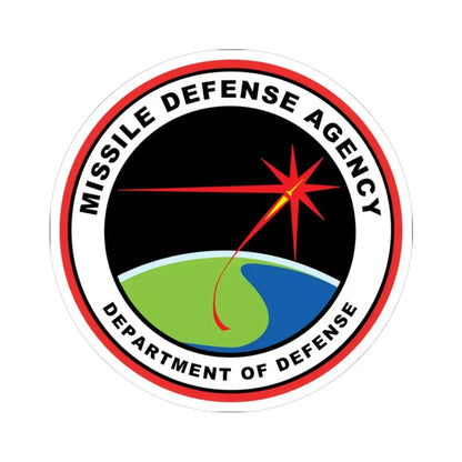 United States Missile Defense Agency - STICKER Vinyl Kiss-Cut Decal 3 Inch White - The Sticker Space