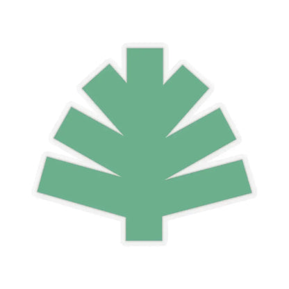 United States National Arboretum - STICKER Vinyl Kiss-Cut Decal 2 Inch Transparent - The Sticker Space