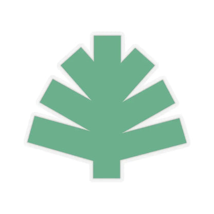 United States National Arboretum - STICKER Vinyl Kiss-Cut Decal 3 Inch Transparent - The Sticker Space